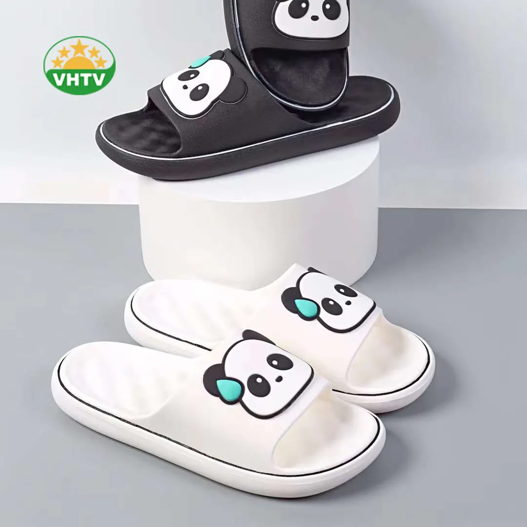 Zapatillas de mujer con imagen de dibujos animados de animales bonitos al por mayor 2024 nuevas zapatillas tridimensionales con patrón de animales