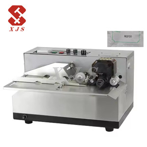 MY-380F Paper Cards Counter Solid Ink Roll Batch Number Expiry Date <strong>Coding</strong> Hot Stamping Machine Papers Empty Bags Sachets - Product Image 1