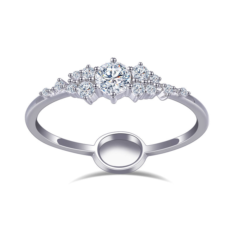 18k+Lab เพชร (สีขาว/เหลือง/โรสโกลด์)