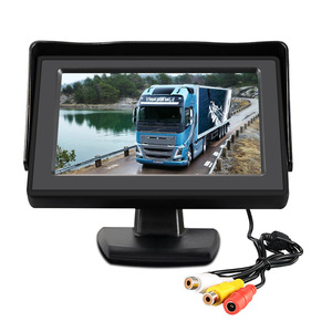 Monitor de cámara trasera de coche de 4,3 pulgadas, cámara de marcha atrás LED con pantalla TFT LCD para estacionamiento de vehículos, fácil instalación - Product Image 6