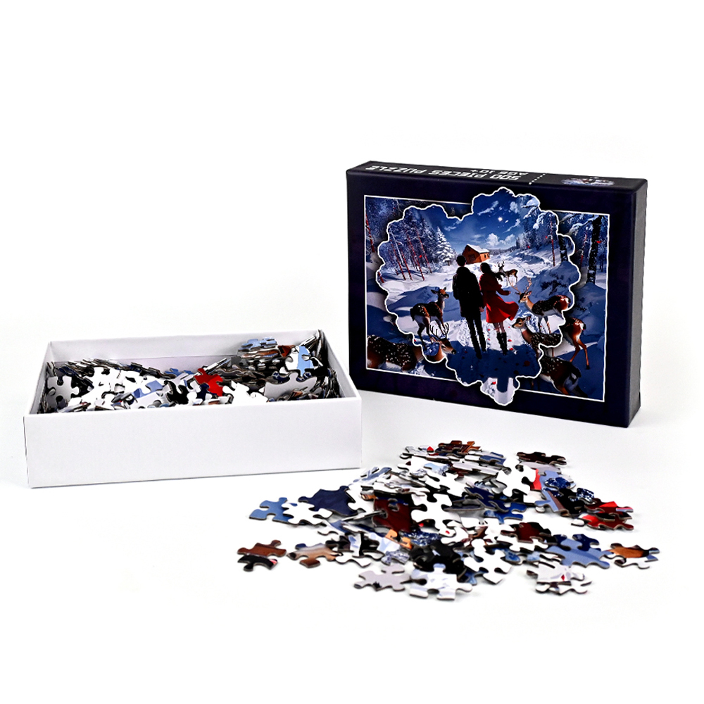 500 pieces, Heart shape
