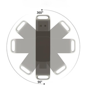 แฟลชไดรฟ์ USB แบบ2 in 1 OTG Type C ความเร็วสูง USB2.0 USB3.1 16GB 32GB 64GB 128GB 256GB 512GB - Product Image 4