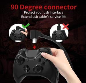 90度倾斜USB 2.0 A至Mini B USB 5针电缆10英尺/3米 - Product Image 3