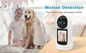 Nueva cámara de monitoreo inteligente con función de videollamada bidireccional y pantalla para monitoreo de ancianos y bebés en el hogar - Product Image 6