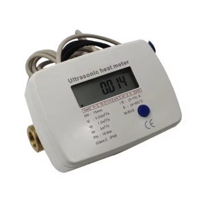 Medidor de flujo de latón de calor ultrasónico DN25 1 \ "IP68 RS485 Modbus m-bus EN1434 medidor de pulso inteligente de salida para sistema HVAC AMR para agua - Product Image 3