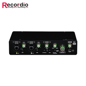 Tarjeta de sonido de interfaz de audio de 24 bits/192kHz 4 en 4 salidas para estudio - Product Image 1