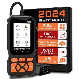 Lector de código de motor de coche de alta calidad V520 UI Theme Cloud Printing 10000 + Códigos de problemas Soporte de consulta 9 protocolos Diez idiomas - Product Image 6