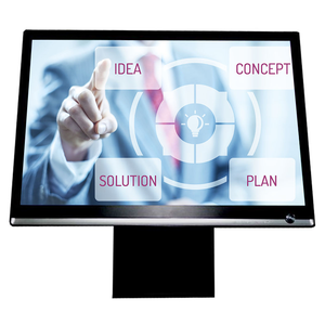 Desktop or Wall Mount 21.5&quot; Inch 22&quot; Inch <strong>Raspberry</strong> <strong>Pi</strong> Touch Screen <strong>Monitor</strong> 4-wire Resistive Touch <strong>Monitor</strong> with VGA - Product Image 1