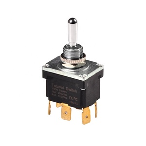 T502MT suya dayanıklı çift anlık geçiş anahtarı bahar dönüş merkezi kapalı pozisyon - Product Image 2