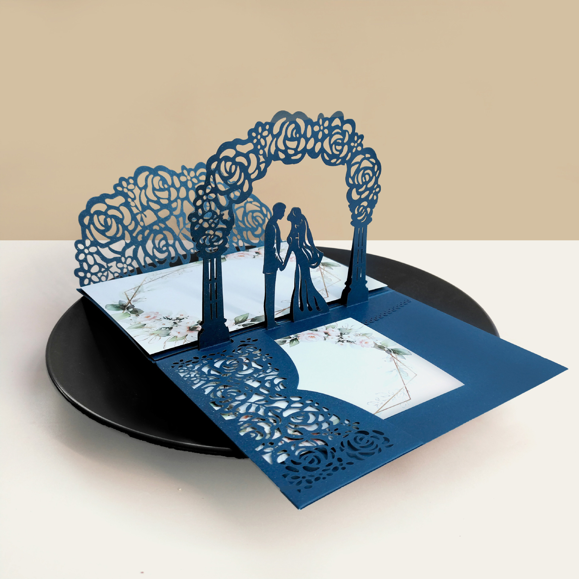 Style 5: Blue Galaxy Card + Supporting Inner Page