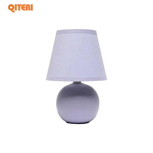 Gran oferta, lámparas de cerámica de diseño del norte de Europa para sala de estar, lámpara de mesa de escritorio táctil con luz LED suave