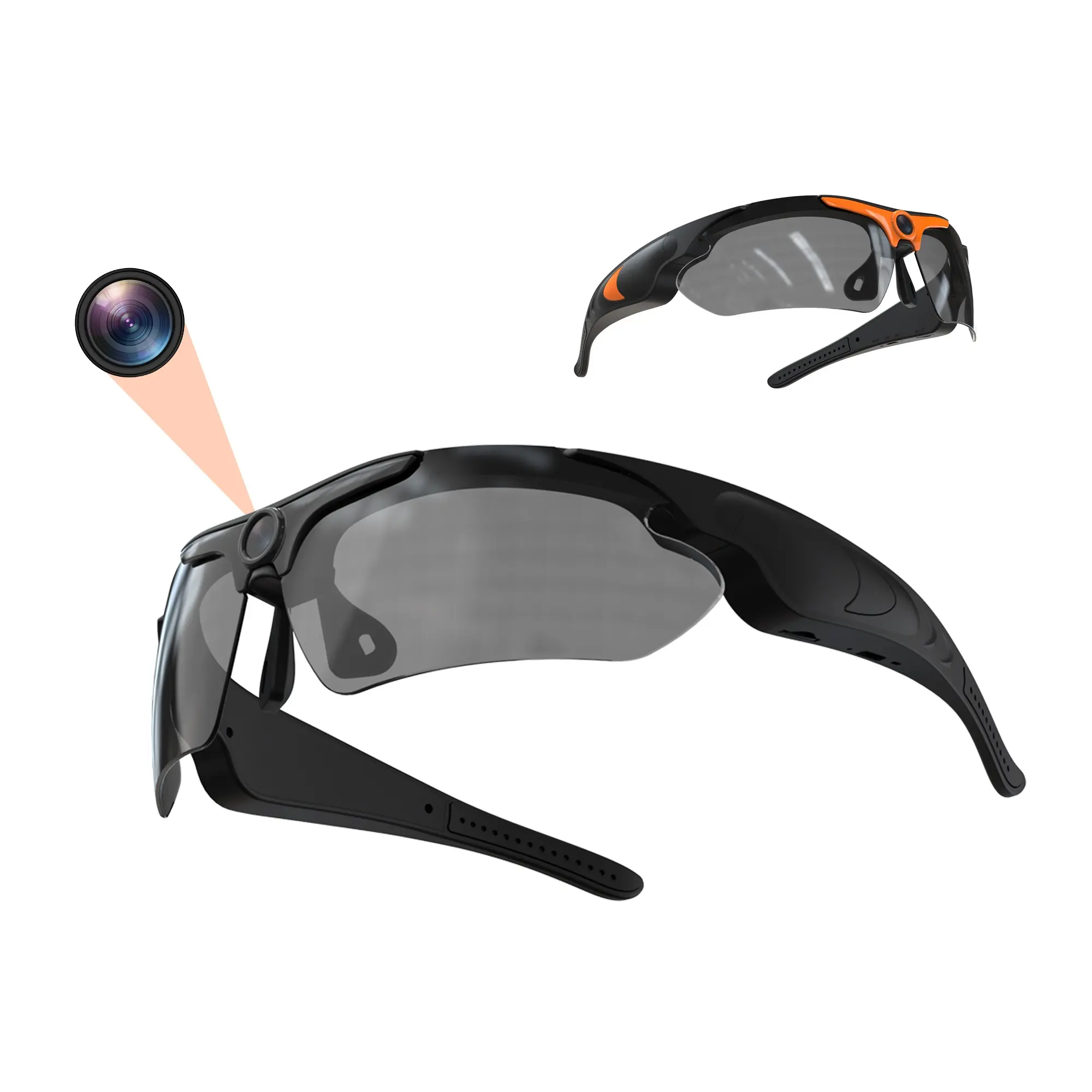 Óculos Inteligentes Boa Qualidade Video Recorder Sport Glasses Camera 1080p Camera Sunglasses