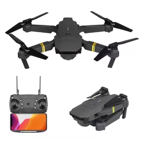 E58ลดการจัดส่ง WiFi FPV พร้อมกล้องมุมกว้าง HD 4K โหมดกักเก็บความสูงแขนพับได้ RC Quadcopter dron X Pro RTF dron - Product Image 1
