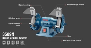 Ronix Bench <strong>Grinder</strong> 3509N 150mm Metal Knife <strong>Surface</strong> Sharpening <strong>Mini</strong> Electric Power Hand Bench <strong>Grinder</strong> Polisher Machine