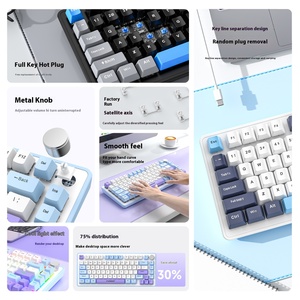 K82 EスポーツメカニカルRGB有線キーボード87キーハイカラー値3モードUSBインターフェイスラップトップ用新品 - Product Image 6