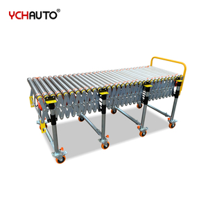 Flexible Roller Conveyor Line <strong>Loading</strong> Unloading Box with Speed Adjustment Portable O Belt Conveyor for <strong>Container</strong> - Product Image 6