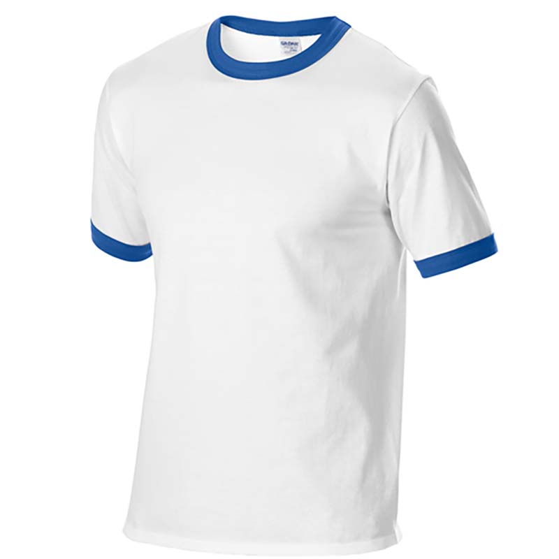 Blanc et bleu saphir