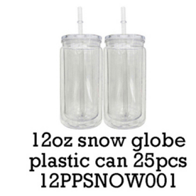 Clear-25pcs-12PPSNOW001