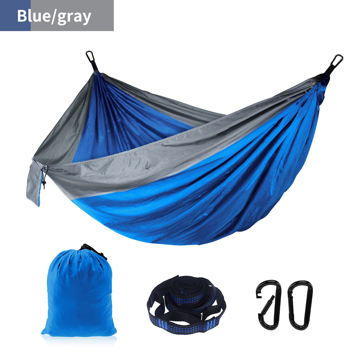 Bleu et gris