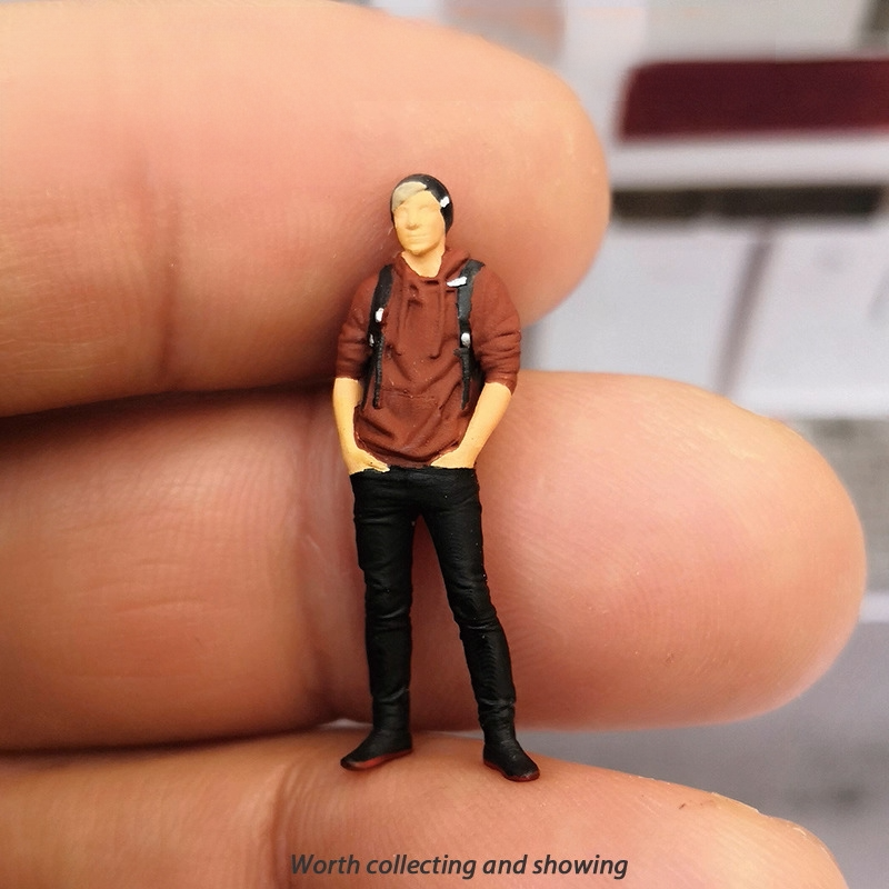 หม้อหุงต้มสำหรับเดินทางขนาด 1:64 สีแดง