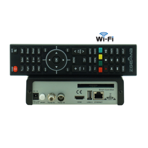 1080p Enigma2 Linux OS Receptor de televisión por satélite DVB S2X + DVB T2C Tarjeta de TV inteligente Decodificador de TV ZGEMMA H8.2H +(plus) con Wi-Fi - Product Image 2