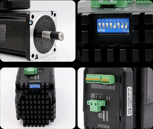 IHSS86-80-100 hybrider integrierter Schrittmotor mit Coder 9,5 Nm hohes Drehmoment 60VDC 2000 Rpm - Product Image 5