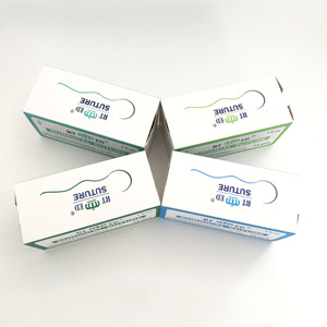 Tıbbi kullanım için USP 4 #-10/0 # emilebilir olmayan steril naylon polipropilen ipek Polyester OEM hizmeti - Product Image 4
