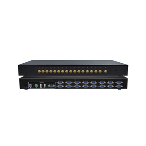 PINWEI 1080P 16 <strong>Input</strong> <strong>1</strong> <strong>Output</strong> 16x1 VGA <strong>KVM</strong> Switcher 16 Port VGA <strong>Switch</strong>