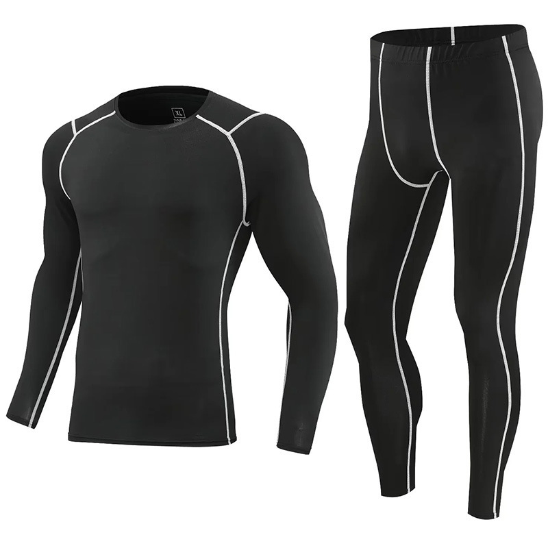 Haut noir et gris 1811 + pantalon noir et gris 1810
