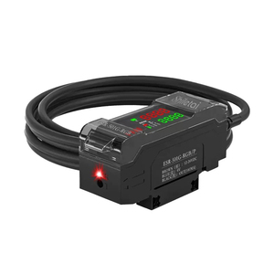 RGB Tri colore sorgente luminosa ESR-501G-RGB/N riconoscimento colore di alta precisione segno di colore fibra ottica sensore amplificatore - Product Image 1