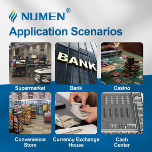 NUMEN SH-07P Machines de comptage d'argent automatiques portables Compteurs de billets <span class=keywords><strong>Machine</strong></span> de comptage de billets de banque - Product Image 4