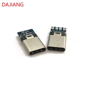 DAJIANG OEM özelleştirilmiş veri transferi tipi C adaptörü özel logolu USB C USB 3.0 kadın tipi C konektörü USB kalıp güç konnektörleri - Product Image 3