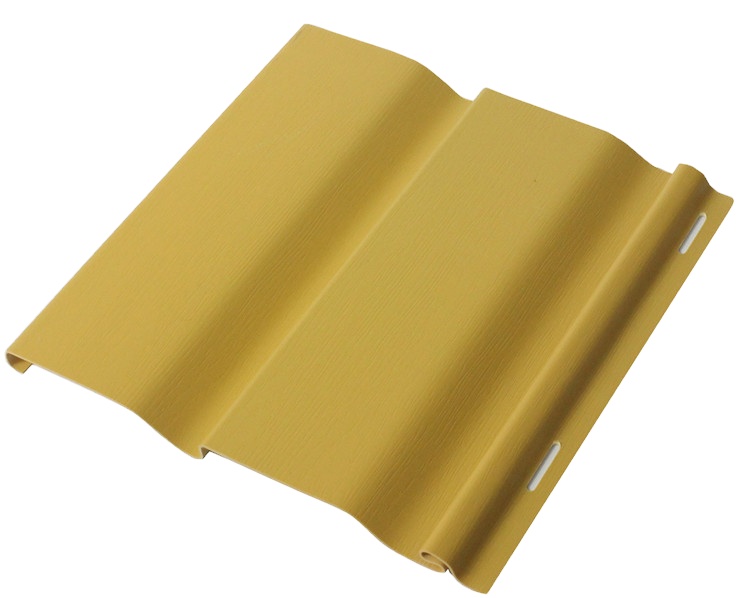 1.0mm Thickness Pantone Colour Customize Plastic Material Outside Use Exterior Wall Panel