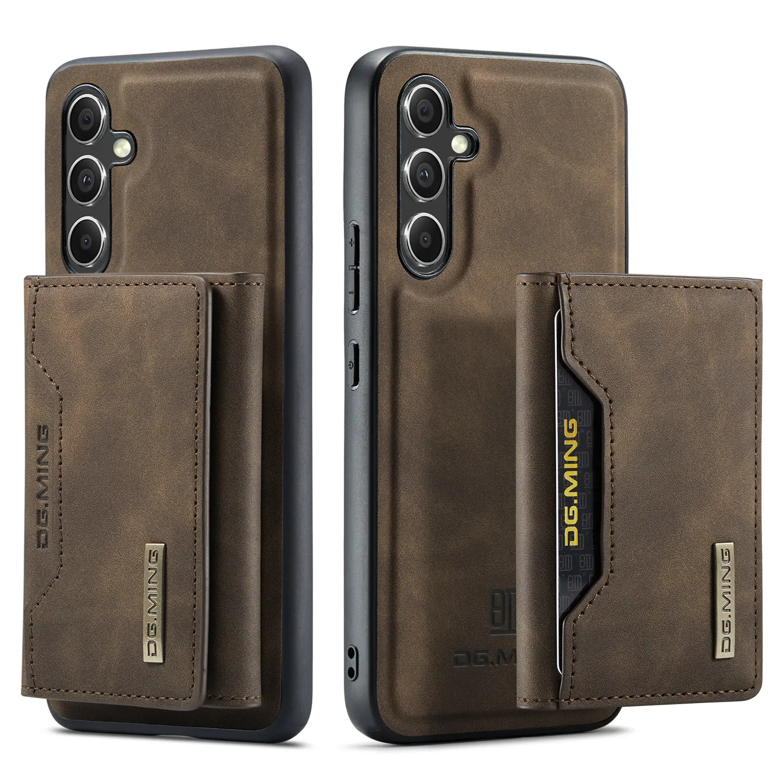 Nouveau sac de poche 3 en 1 pour Samsung Galaxy S23 FE étui en cuir portefeuille détachable pour Samsung Note 20 Ultra A14 A24 A54