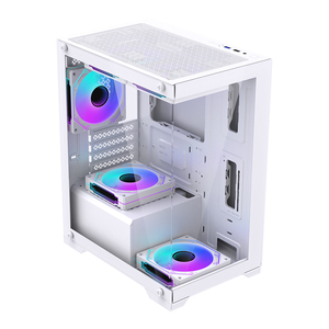 Ốp lưng máy tính Lovinglcool Ốp lưng máy tính chơi Game máy tính Góc giữa nhà cung cấp máy tính chơi Game M-ATX kính cường lực - Product Image 2