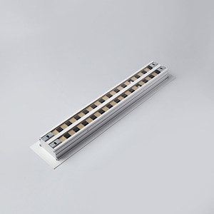 Ventech Hvac Abluft belüftung Aluminium-Zuluftdecken-Diffusor Linear schlitz diffusoren mit Plenum box - Product Image 6