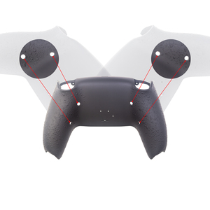 Customized Color 3D Splash Back <strong>Shell</strong> Drilled Holes Housing <strong>Case</strong> for PS5 <strong>Controller</strong> DIY Replacement Back <strong>Shell</strong> - Product Image 2