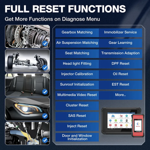 LAUNCH X431 PAD V ELITE 10.1 'Autodiagnosewerkzeuge Auto ECU Online-Programmierung Codierung X-PROG 3-Schlüssel-Programmierer Auto obd2-Scanner