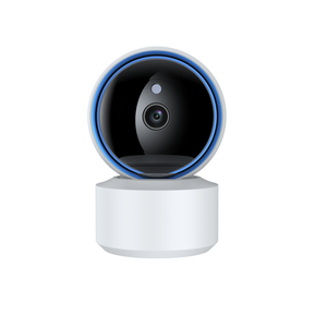 WLAN/WiFi IP Video PTZ Mini açık kamera HD DOM ile 360 ° CMOS Vayfili gece görüş ve bulut veri depolama düz CCTV sistemi - Product Image 1