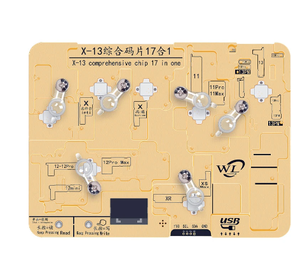 适用于iPhone X XR XS MAX 11 12 13 13 Pro MAX在线操作17合1模块手机维修工具的WL基带芯片维修工具 - Product Image 6