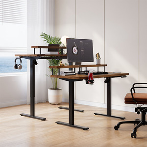 Hot Bán Văn Phòng Thái Điện Chiều Cao Có Thể Điều Chỉnh Thép Không Gỉ Bàn 2 Giai Đoạn Cho Phòng Ngủ Nhà Cho Chơi Game - Product Image 4