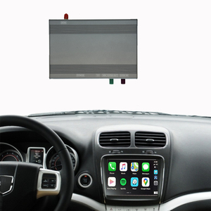 ワイヤレスApple CarPlay & Android自動GPSナビゲーションスマートボックスダッシュボードプラグアンドプレイカーDVDプレーヤーフィアットフリーモント用 - Product Image 1