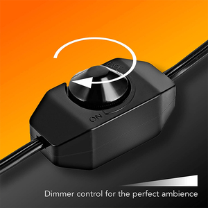 Saa Kema Keur tutucu soket Inline Dimmer anahtarı himalaya tuz lambası güç kablosu AC/abd/CN standartları kauçuk bilgisayar uygulaması - Product Image 6