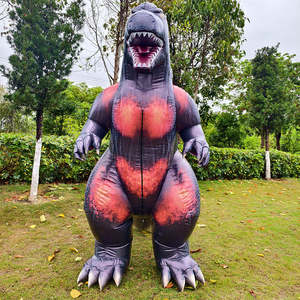 Thiết kế mới phim hoạt hình động vật nhân vật diễu hành hiệu suất Inflatable đi bộ Linh Vật Trang Phục Gấu Panda <span class=keywords><strong>Godzilla</strong></span> đốt hiệu ứng - Product Image 2