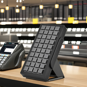 Горячая распродажа, 40-клавишная USB-клавиатура, программируемая POS-клавиатура, долговечная мини-клавиатура с возможностью нажатия 10 миллионов - Product Image 1