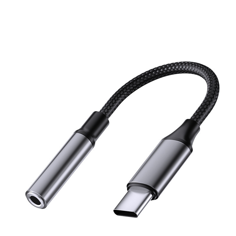 Adaptateur USB-C vers prise casque 3,5 mm - Version numérique en alliage d'aluminium