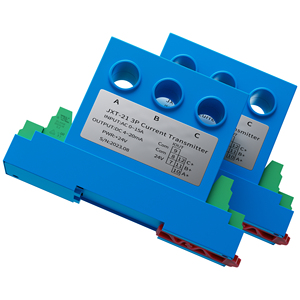 Sensore trasmettitore di corrente trifase AC 0-10A 0-20A 0-50A ingresso 4-20mA 0-10V 0-5V uscita convertitore di segnale di corrente Hall Effect AC - Product Image 6