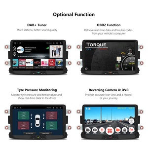 XTRONS 8英寸触摸屏安卓11汽车视频播放器雷诺Captur符号与无线CarPlay DSP - Product Image 5
