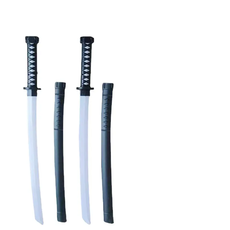 Épée clignotante en plastique à Induction musicale, jouet épée de samouraï avec fourreau, vente en gros