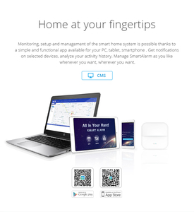 HEYI W20 Smart Home Security Alarm System Latest Factory Practice <strong>WIFI</strong>+GSM <strong>with</strong> <strong>LCD</strong> <strong>Display</strong> ABS+Plastic Material - Product Image 6